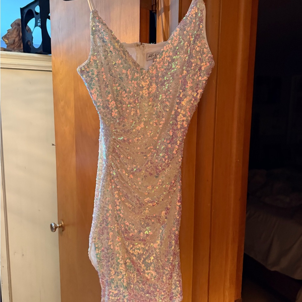 Sequin Sleeveless Dress